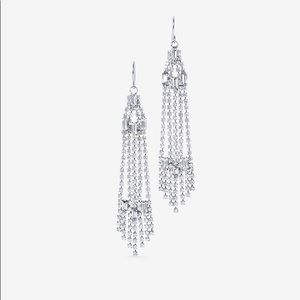 White House Black Market Chandelier Long Earrings